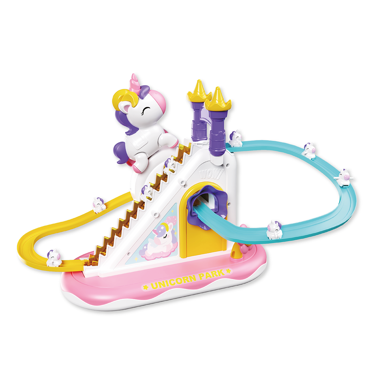 Juliana y Julián Pista de Unicornios