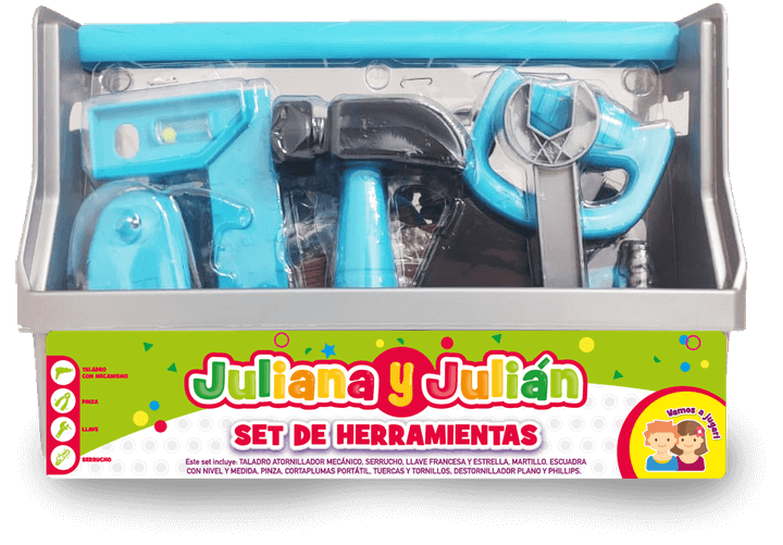 JULIANA Y JULIÁN SET DE HERRAMIENTAS