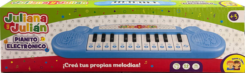 JULIANA Y JULIÁN PIANITO ELECTRÓNICO