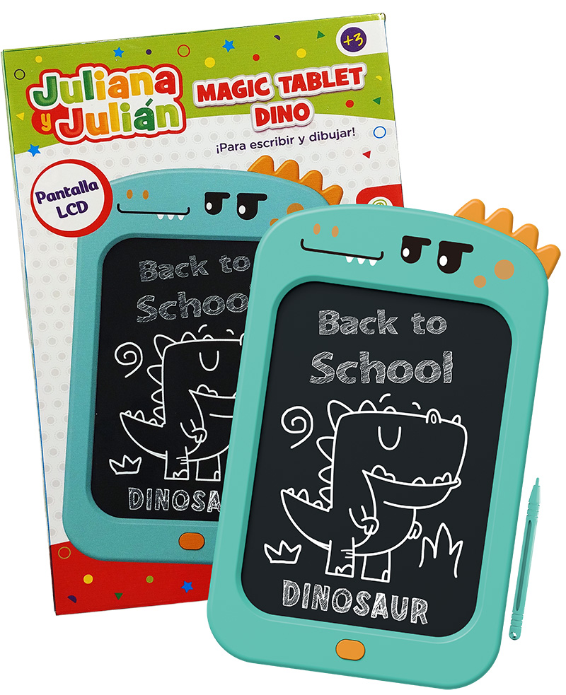 JULIANA Y JULIÁN MAGIC TABLET DINO