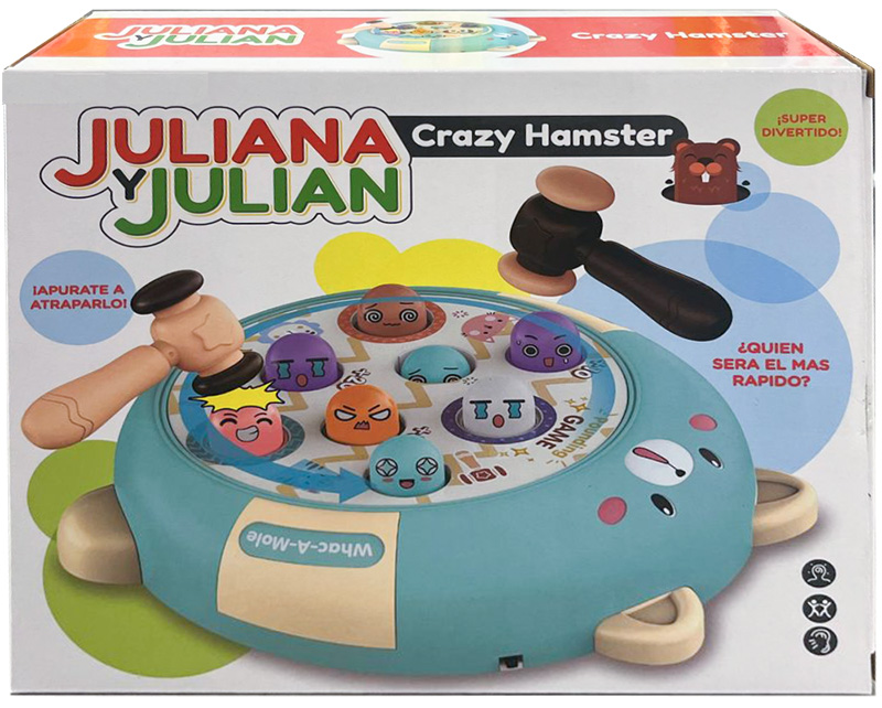 JULIANA Y JULIÁN CRAZY HAMSTER
