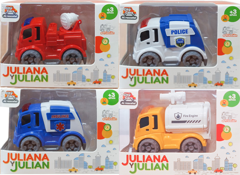 JULIANA Y JULIÁN CITY CARS AL RESCATE X1